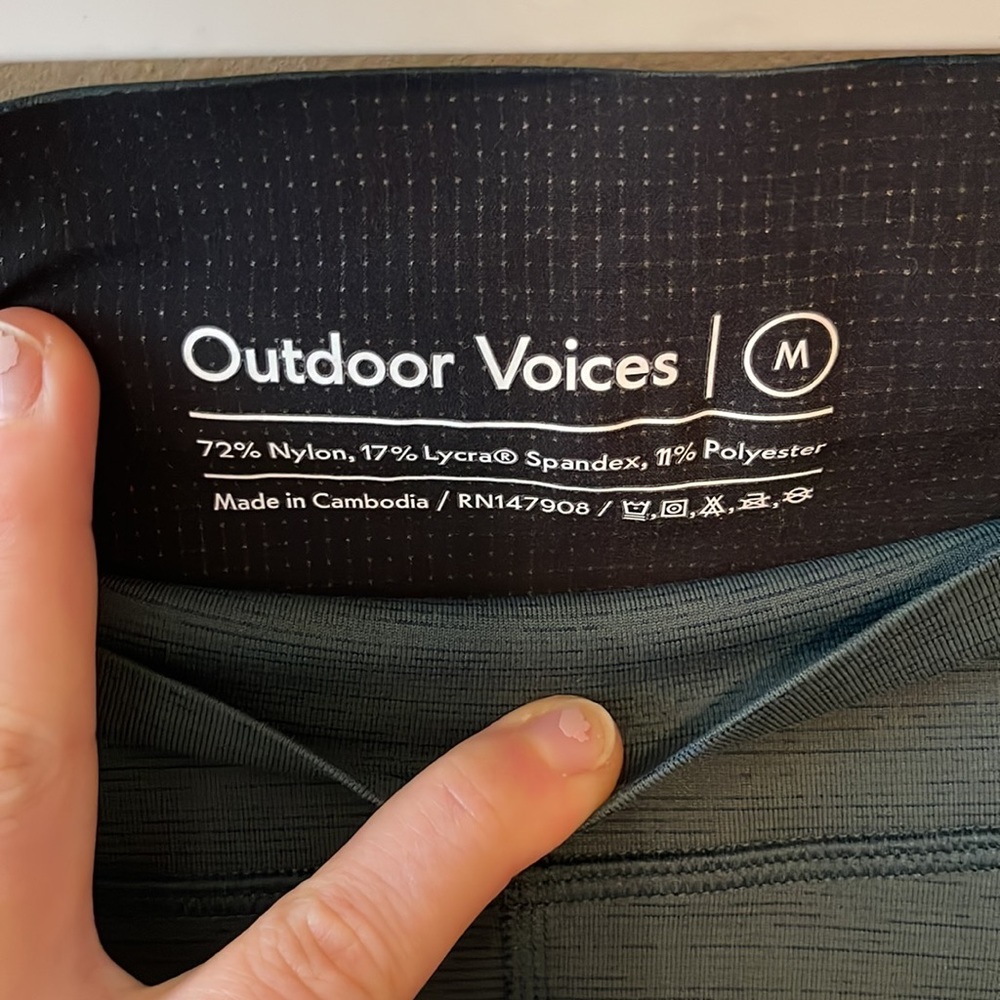 Outdoor Voices Leggings 7/8 - Picture 2 of 4